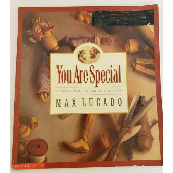 You Are Special by Max Lucado VINTAGE 1997 Max Lucado Scholastics Inc - Picture 1 of 5